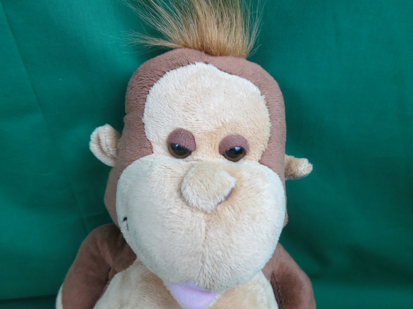 fat monkey stuffed animal